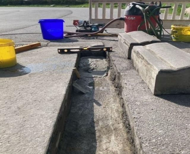 Absenksteine schnell verlegt – Bild 4