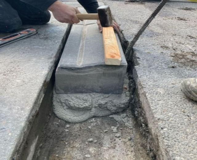 Absenksteine schnell verlegt – Bild 6