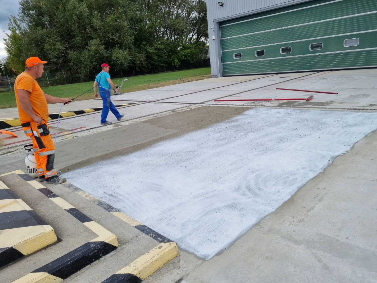 Rénovation d'héliport en Pologne – Bild 2