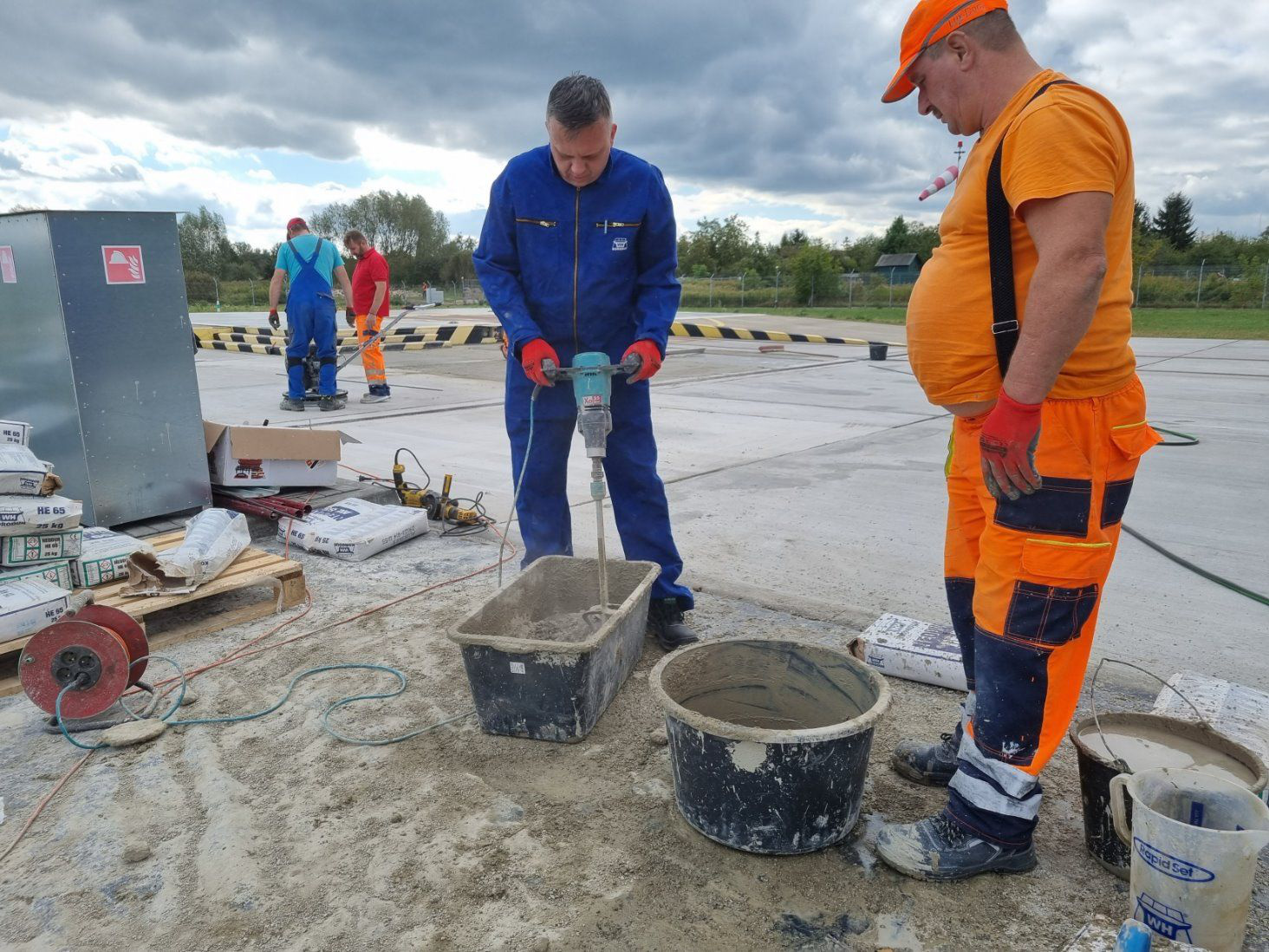 Rénovation d'héliport en Pologne – Bild 3