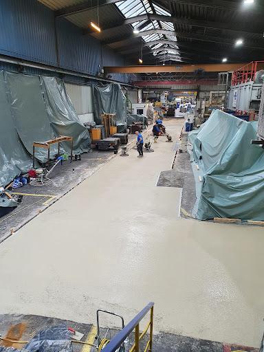 Sanierung der Produktionsfläche bei apt Extrusions in Monheim